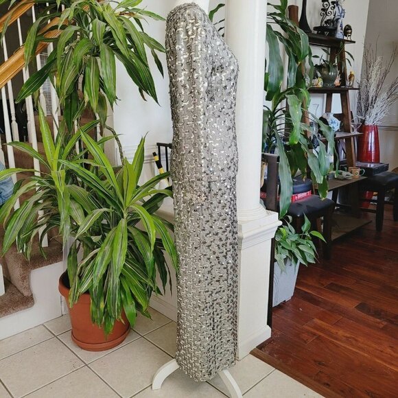 Vintage Lilli Diamond California Sequined Formal Blouse Skirt Set NWT 1965-1967 - Picture 3 of 12